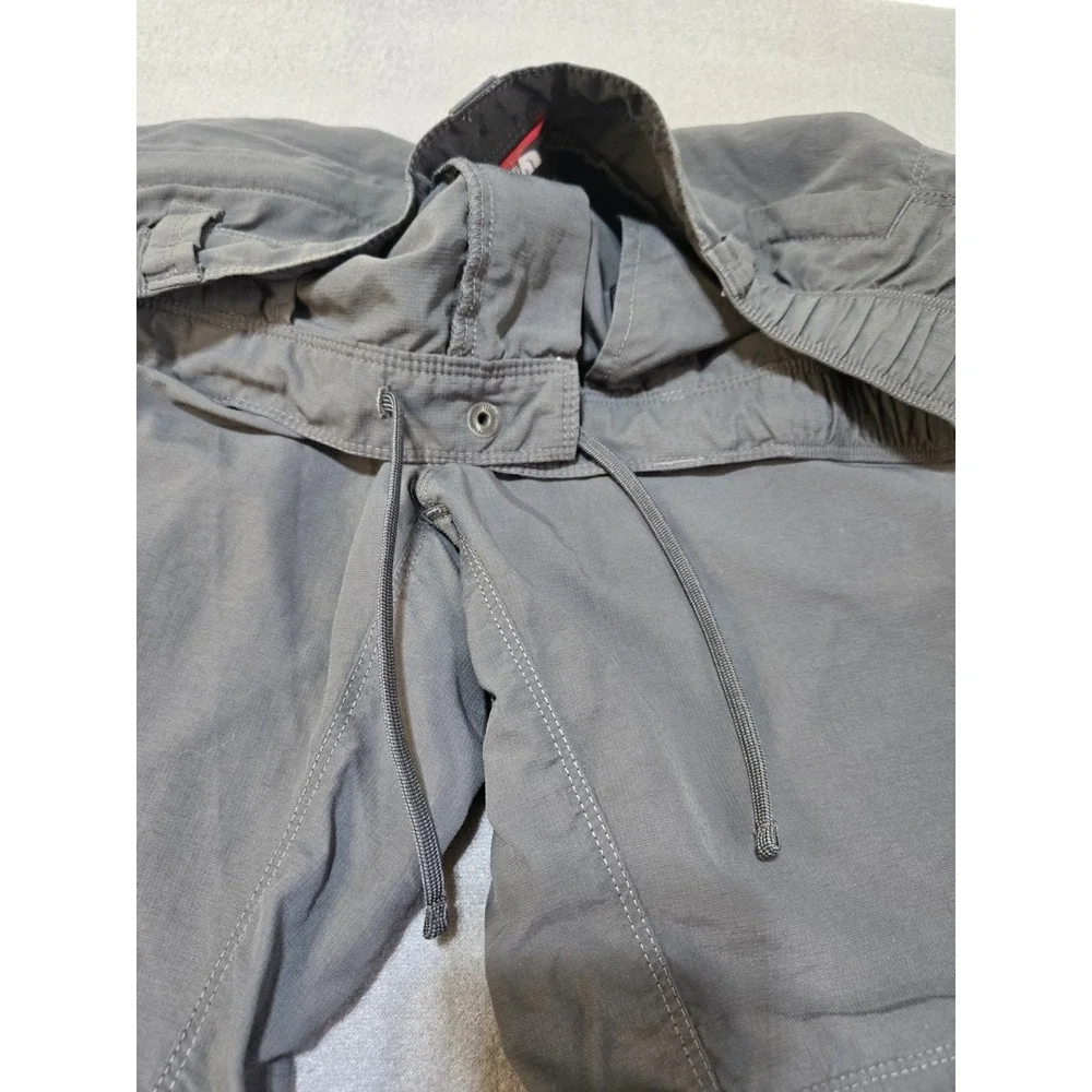 The North Face Mens Paramount Convertible Hiking Cargo Pants Grey Large Short